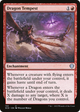 Tempestade Dragônica / Dragon Tempest - Magic: The Gathering - MoxLand